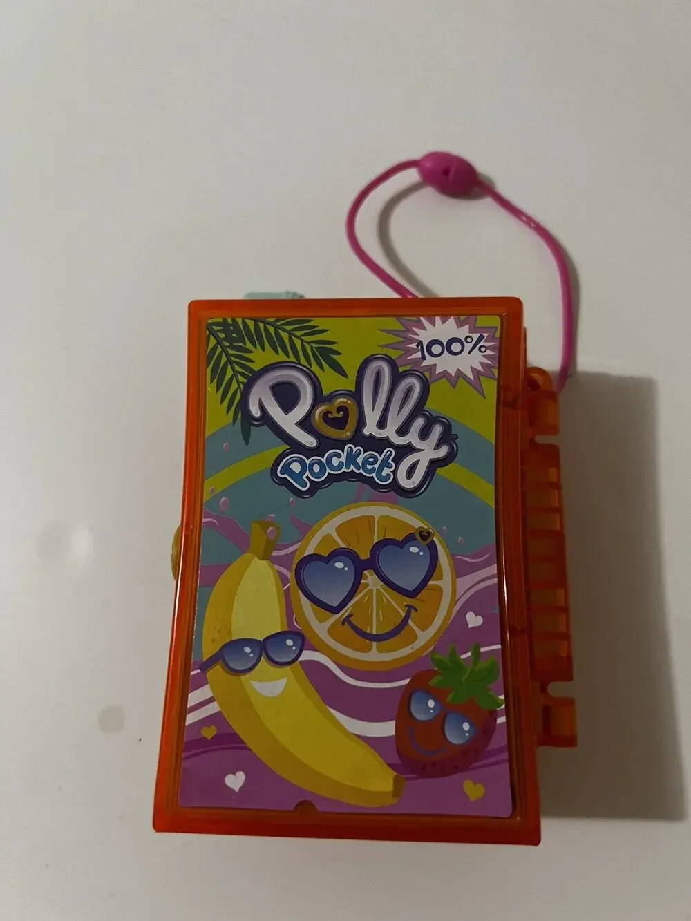 Polly Pocket Micro Jungle Safari Compact Juice Box Toy Diorama Set Polly Shani